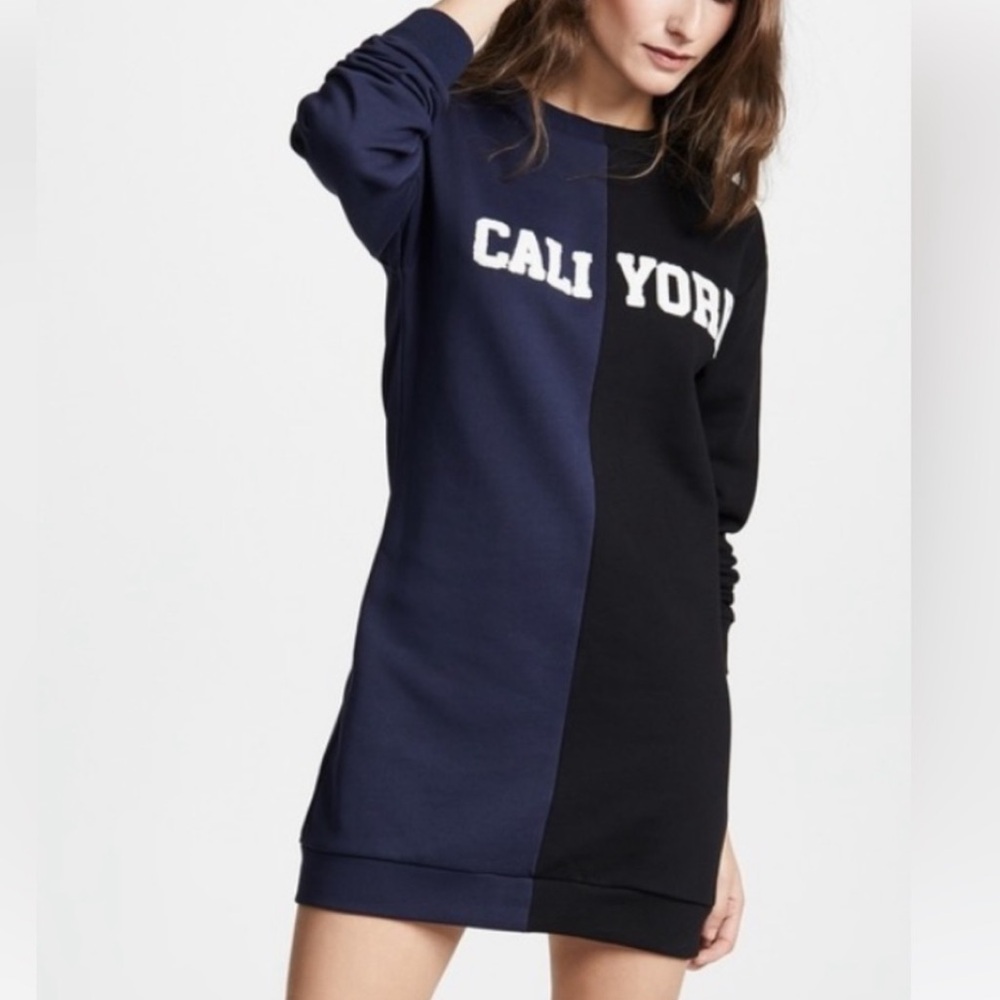 CALI YORK SWEATSHIRT DRESS